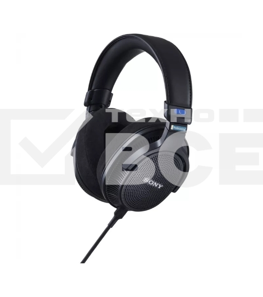 Наушники мониторные Sony MDR-MV1 2.5м черный проводные оголовье