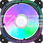 Вентилятор для корпуса Formula Nulight 12BK ARPW Reverse ARGB черный, 120 мм, 1500 об/мин, 25.34 дБ, 4 pin, фото 1