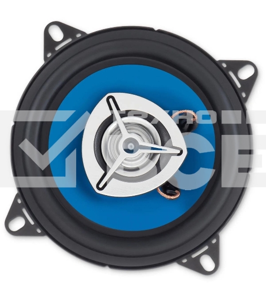 Колонки автомобильные Digma DCA-B402 160Вт 90дБ 4Ом 10см (4дюйм) (ком.:2кол.) коаксиальные двухполосные