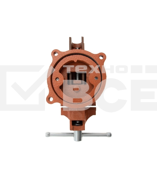 Тиски слесарные Sparta 100мм поворотные с наковальней