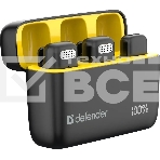 Петличный микрофон DEFENDER (64139) Talky-139 wrls, черный, кейс, 2шт, фото4