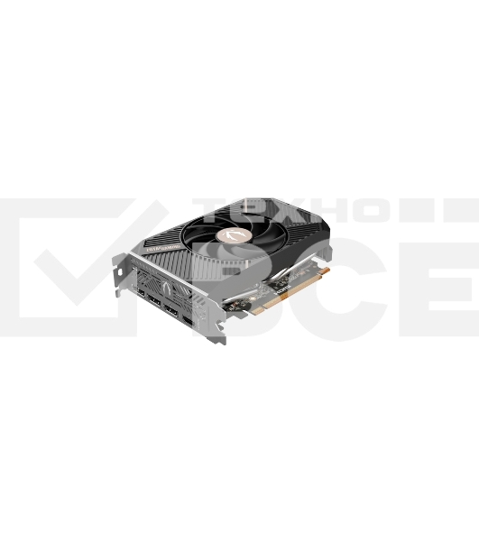 Видеокарта Zotac PCI-E 5.0 RTX 5050 SOLO 8GB NVIDIA GeForce RTX 5050 8Gb 128bit GDDR6 2572/20000 HDMIx1 DPx3 HDCP Ret