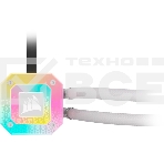 Система жидкостного охлаждения Water Cooling System Corsair iCUE H150i ELITE CAPELLIX XT (360мм, белый, RGb/Fans: 3x120мм, 65.57CFM, 37dBA, 2100RPM/Rad thickness 27мм/S: 1851, 1700, 1200, 115X, AM5, AM4), фото2