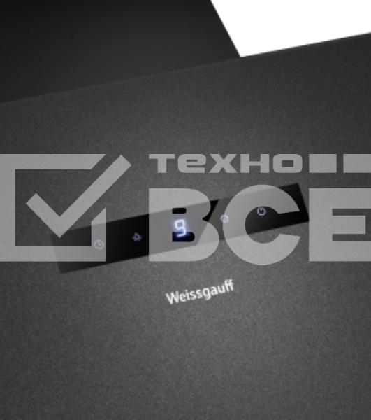 Вытяжка Weissgauff Zibal 60 BL Sensor Matt Edition