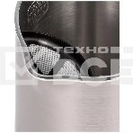 Чайник электрический Midea MK-8064 Объем: 1,7 л Двойной корпус из нержавеющей стали Цельная колба Не нагревающиеся стенки Низкий уровень шума Мощность: 2200 Вт Скрытый нагревательный элемент Автоматический и ручной выключатель Место для хранения шнура Вращающийся на 360°корпус Многоразовый фильтр от накипи Безопасное и плавное открытие крышки Защита от перегрева Автоотключение при отсутствии воды Электропитание – 220-240В, 50Гц Цвет – брашированная сталь,, фото2