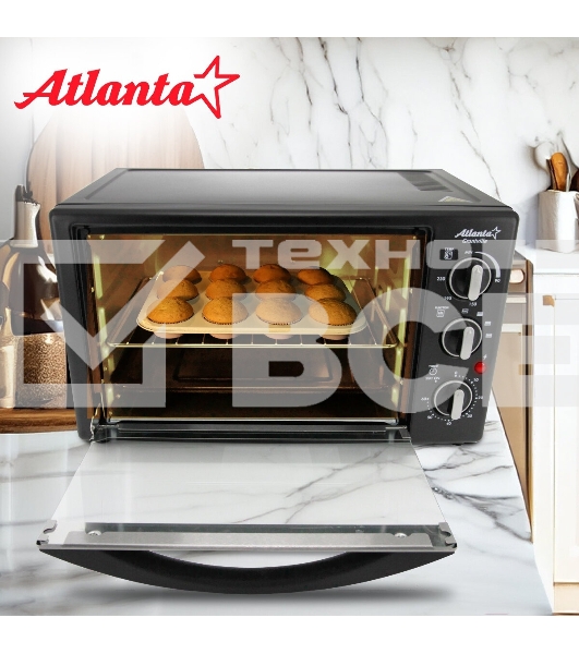 Мини-печь Atlanta ATH-1403 черный