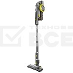 Пылесос вертикальный BRAYER BR4262 черный/желтый, питание от аккумулятора, 200 Вт, уборка сухая, пылесборник 1 л, фото 1