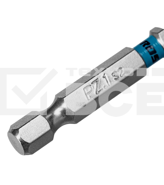 Бита Gross PZ1х50 мм, сталь S2, шестигр., 10 шт.