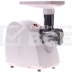 Мясорубка электрическая Аксион М31.01 белый, 1500 Вт, 1.7 кг/мин, реверс, защита от перегрузки, насадки - 4, фото 1