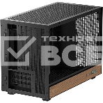 Корпус DeepCool CH260 Wood, Micro-Tower, чёрный, фото5