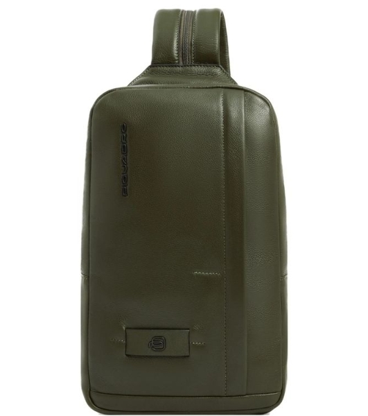 Рюкзак слинг Piquadro Russel CA6764W137/VE2 хаки кожа