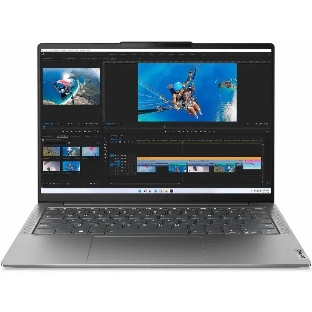 Ноутбук Lenovo Yoga Slim 6 14IRH8 Intel Core i7 13700H 2400MHz/14'/2240x1400/16GB/512GB SSD/Intel Iris Xe Graphics/Wi-Fi/Bluetooth/Windows 11 Home (83E00054RU) Grey