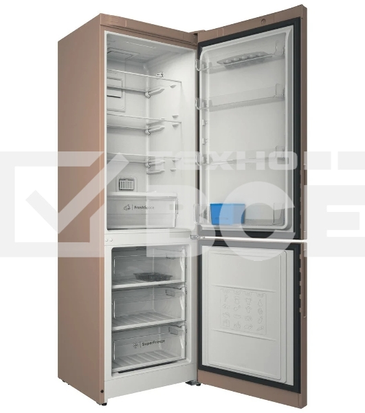 Холодильник Indesit ITR 5180 E  бежевый  двухкамерный 220/78л морозилка снизу