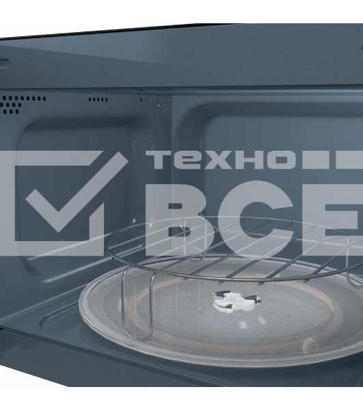 Микроволновая печь Gorenje MO20A4BH черный, 20 л, 800 Вт, переключатели - кнопки/поворотный механизм