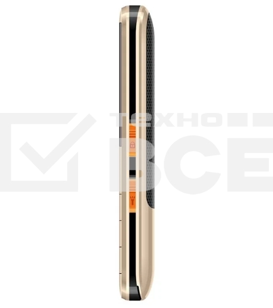 Мобильный телефон BQ 2006 Comfort золотой/черный