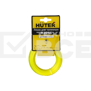 Леска для садовых триммеров Huter R2015 d=2мм L=15м для Huter GET-1200SL (71/1/9)