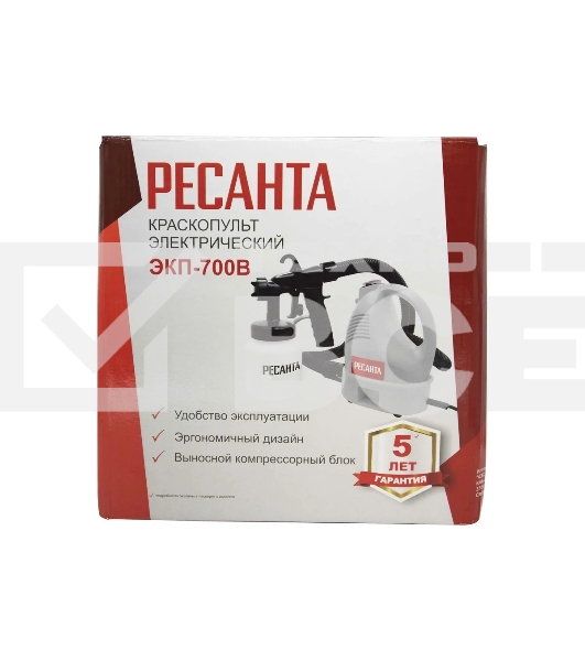 Краскопульт электрический ЭКП-700В Ресанта