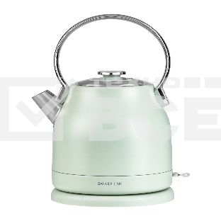 Чайник электрический Galaxy Line GL 0333, мятный, металл, 2200 Вт, 1,5 л