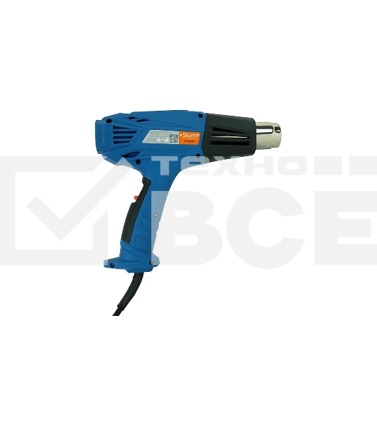 Фен технический Sturm HG2020P 2000 Вт, 450/600C, 250/500л/мин, 4 насадки