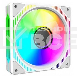 Вентилятор для корпуса Alseye Mirror-W-R белый, 120 мм, 2000 об/мин, 35.2 дБ, 4 pin