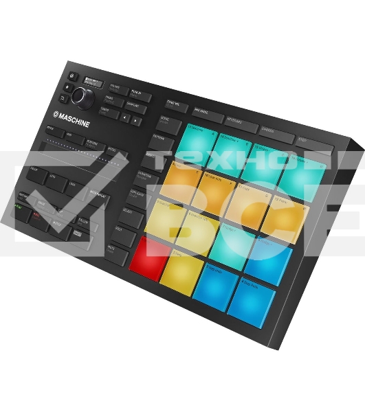 Контроллер MIDI Native Instruments Maschine Mikro Mk3 16 больших, чувствительных к силе нажатия пэдов, ПО Maschine
