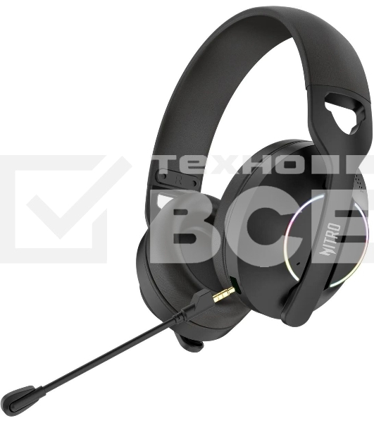 Гарнитура игровая Acer OHR400 черный для компьютера/мобильных устройств мониторные