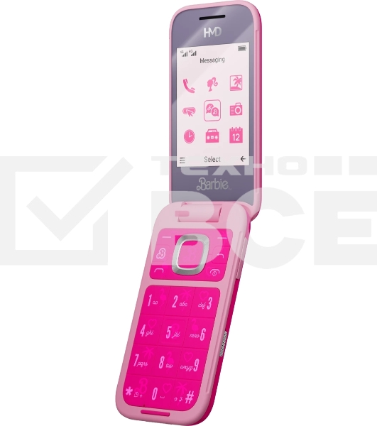 Мобильный телефон HMD BARBIE PHONE TA-1681 DS EUCIS розовый