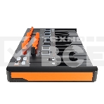 Клавиатура MIDI [231507] Arturia [MiniLAB 3 Orange Edition] 25 клавиш, 8 энкодеров, 8 RGB пэдов, 8 фейдеров, дисплей, сенсорные регуляторы Pitch/Modulation, MIDI-выход, 1/4