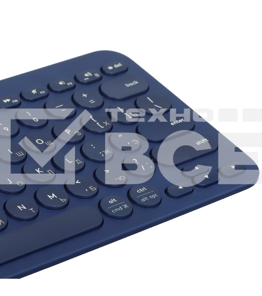 Клавиатура беспроводная Logitech K380 [920-007591] синий