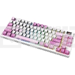 Клавиатура проводная+беспроводная MSI Forge GK600, USB, белый фиолетовый, фото9