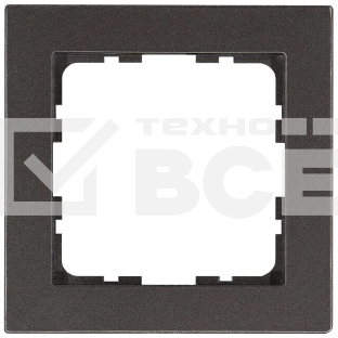 Рамка Jasmart 1-м G-Classic мокко