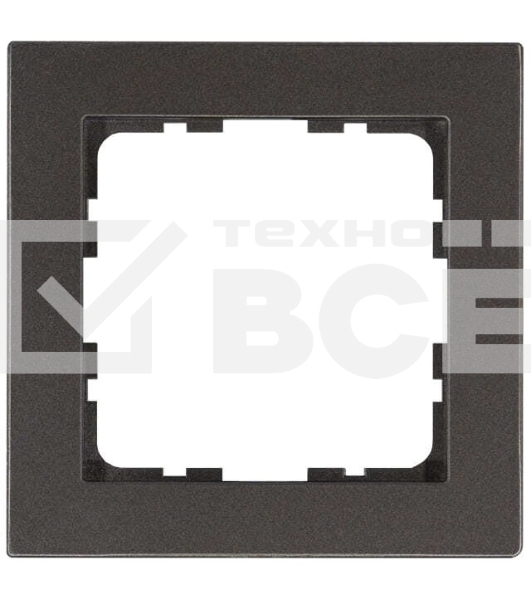 Рамка Jasmart 1-м G-Classic мокко