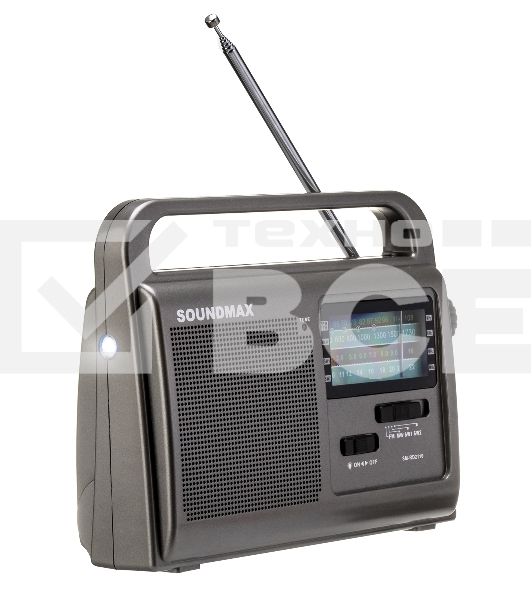 Радиоприемник SOUNDMAX SM-RD2110(темно-серый)