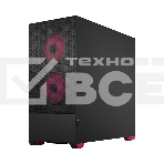 Компьютерный корпус без блока питания Fractal Design Pop Air RGb Magenta Core TG Clear Tint, Midi-Tower, 3x120мм RGb, 2xUSB-A 3.2 ATX, mATX, mITX черный/магента, фото14