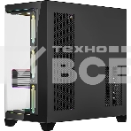 Компьютерный корпус AeroCool/Formula Crystal Z6 Floe черный без БП ATX 4x120mm 2xUSB3.0 1xUSB3.1 audio bott PSU, фото5