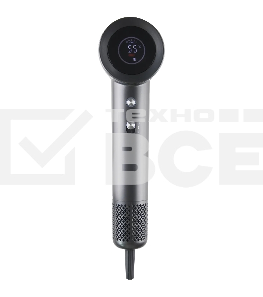 Фен LEONORD LE-1214 черный, 1800 Вт, ионизация