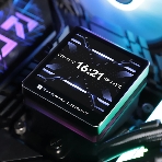 Система жидкостного охлаждения Thermalright Grand Vision 360 ARGB Soc-AM5/AM4/1151/1200/2066/2011/1700 черный 4-pin 29.6dB Al LCD Ret (G-VISION-360-BL-ARGB), фото6