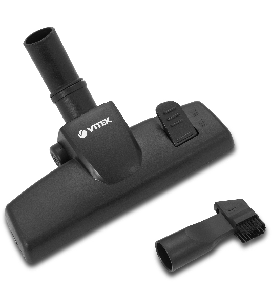 Пылесос Vitek VT-1842 черный/синий, 400/1400 Вт, уборка сухая, пылесборник контейнер 2.5 л