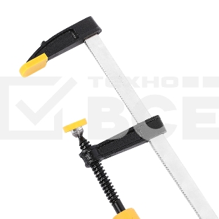 Струбцина F-образная Deli DL111250 500x120 мм, макс. усилие зажима 2000N, резьба 12мм