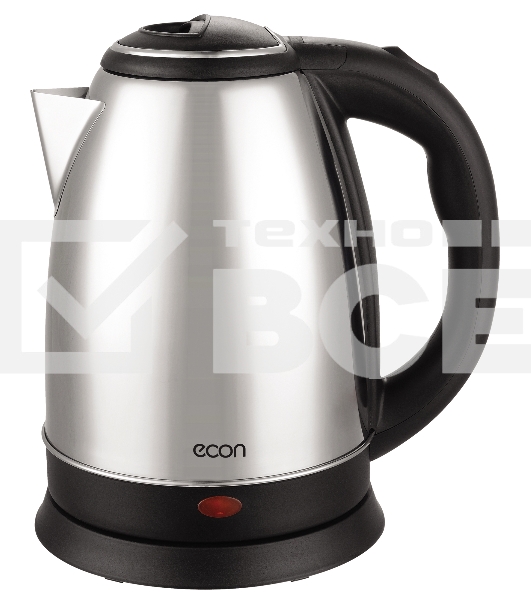 Чайник электрический ECON ECO-1869KE металлический, Мощность 1850 Вт, объем 1.8 литра