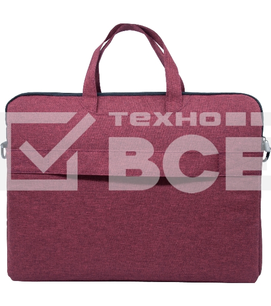 Сумка для ноутбука 15.6' Portcase KCB-165 Bordo бордовый нейлон/полиэстер