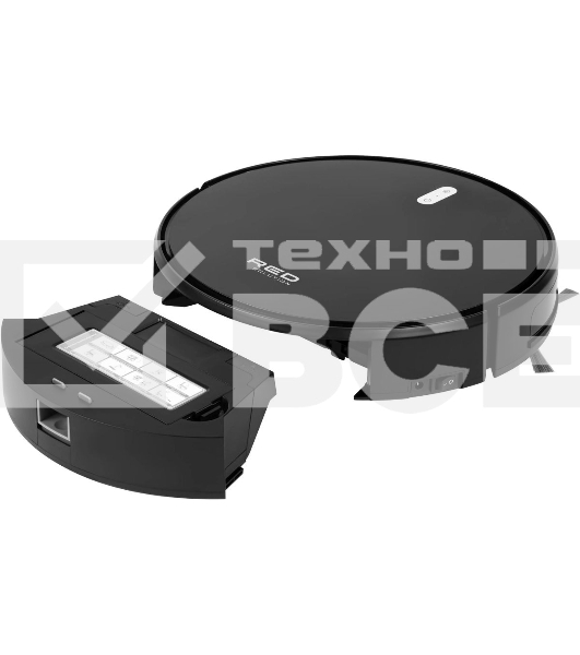 Пылесос-робот Red Solution RV-R6040S 22Вт черный