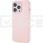 Чехол (клип-кейс) uBear для Apple iPhone 13 Pro Touch Case светло-розовый (CS105LR61PTH-I21), фото6