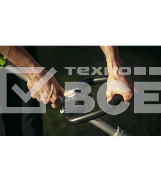 Триммер аккумуляторный Greenworks GD60LT, 60V, 40 см, бесщеточный, без АКБ и ЗУ (2108307)