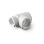 Тройник переходной 50 х 20 х 50 полипропиленовый PPR белый PRO AQUA, фото 1