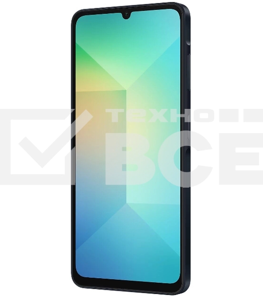 Смартфон Samsung Galaxy A06, 6/128Gb, черный