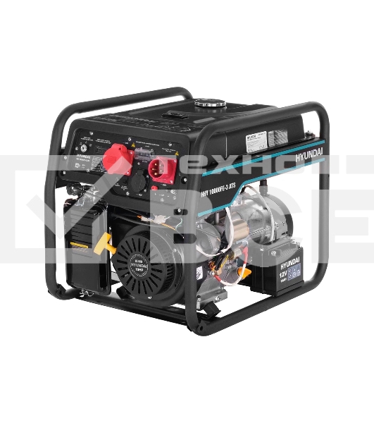 Электрогенератор бензиновый Hyundai HHY 10000FE-3 ATS, 8 кВт, 74 дБ, 89.5 кг