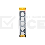 Рамка 5-местная IEK BRITE РУ-5-БрМ (BR-M52-K35) маренго, фото2
