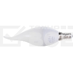 Лампа светодиодная SAFFIT SBC3707 (55055) 7 вт Е14 белый матовая свеча на ветру, фото4