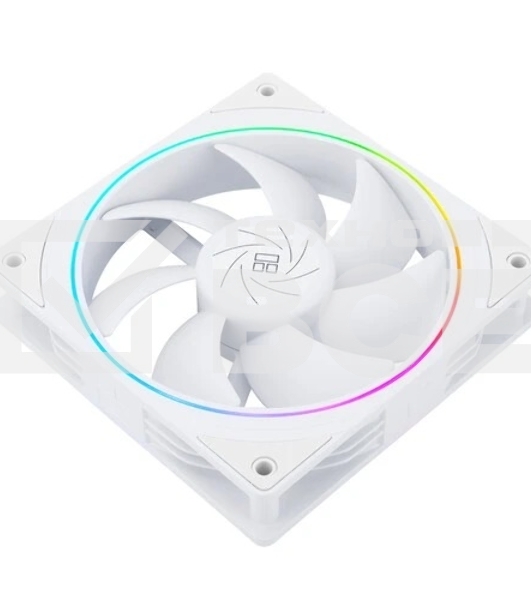 Вентилятор корпусный Thermalright TL-S12-W (120x120x25mm, 4-pin PWM, ARGB, 47.6CFM, 23.2dBA, 1500RPM, White)